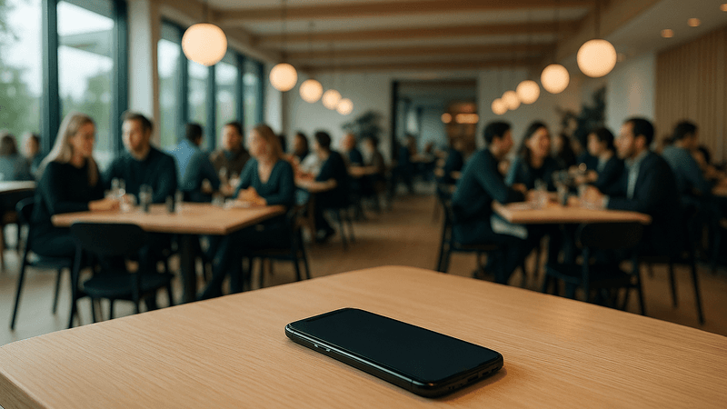 Cover Image for Full restaurant, telefonen ringer konstant. Null svar.