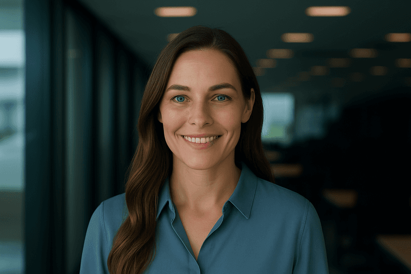 Ingrid - facing camera and smiling